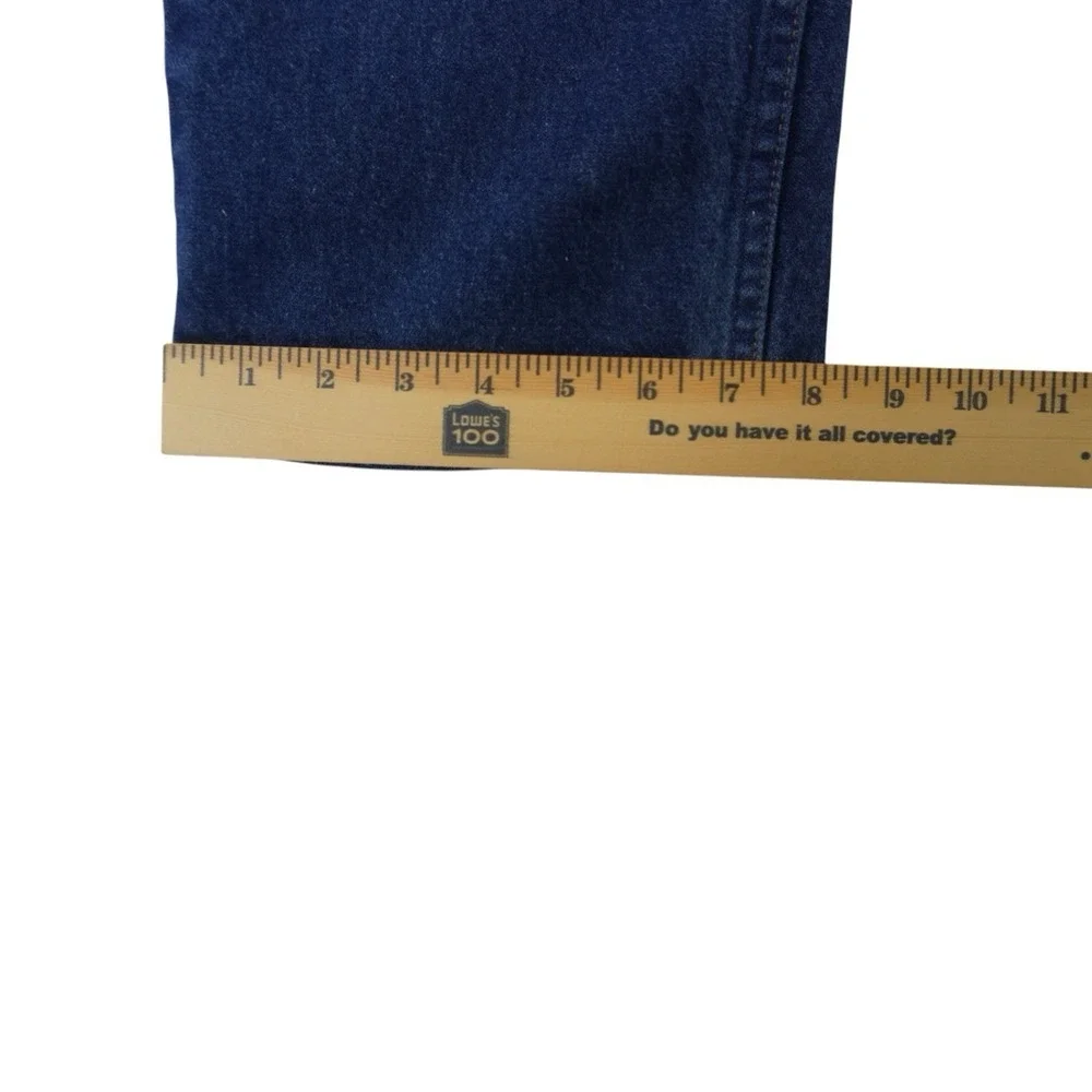Vintage Wrangler 3X Relaxed Fit Jeans Men's 32x30 Blue Denim Western Cowboy USA
